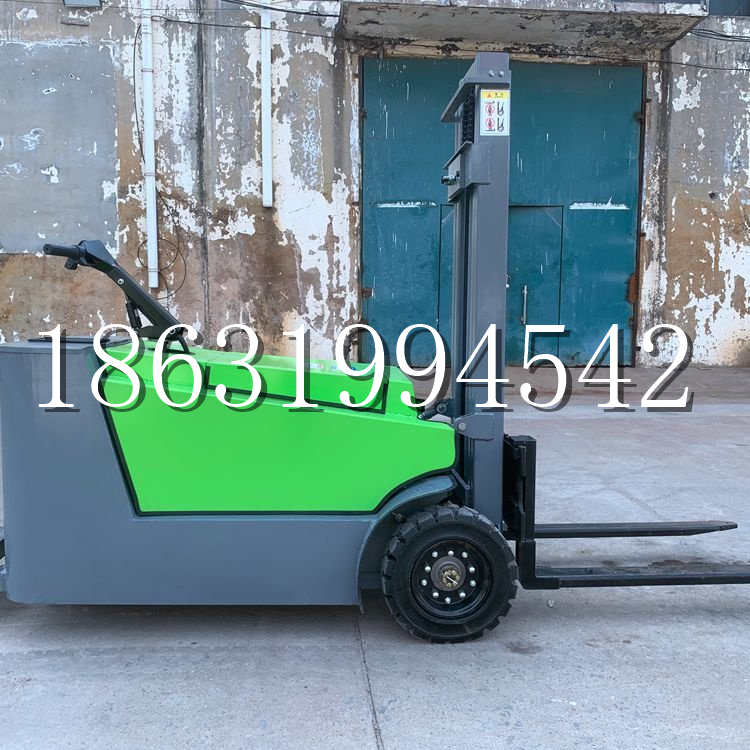 哈密市小型电动叉车1吨2吨步行站驾式电瓶堆高充电装卸车液压升降车铲车
